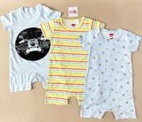  7-15kg Set 3 Romper bé trai siêu quậy- Set ngẫu nhiên S3R1G 