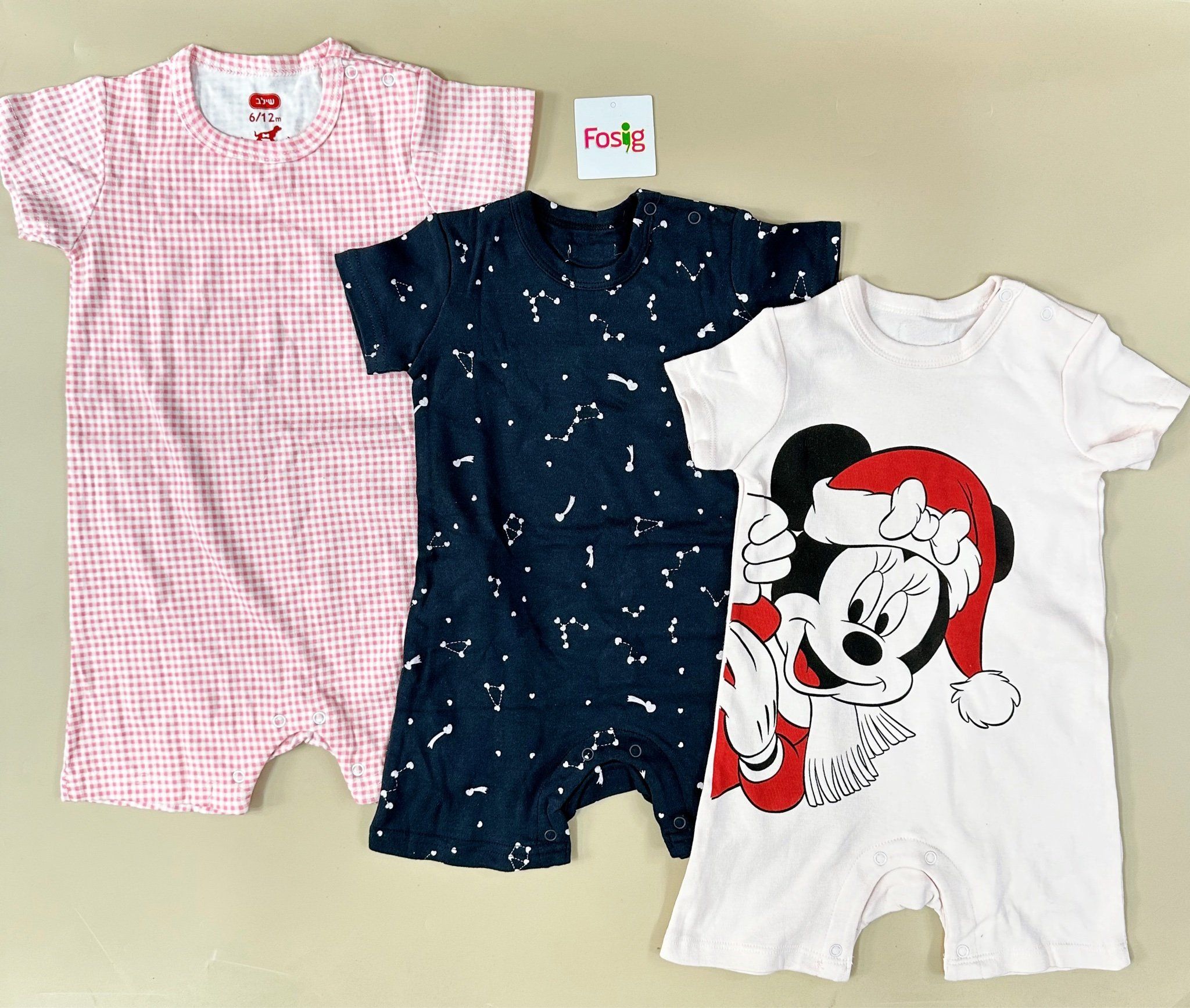  7-15kg Set 3 Romper bé gái mẫu nào cũng xinh yêu- Set ngẫu nhiên S3R1G 