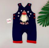  [0-3m] Yếm Bé Trai  MC - Navy Snow Cute 