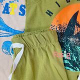  [17-18kg ; 23-25kg] Set 3 Đồ Bộ Ngắn 3 Lỗ cho Bé RD - Combo màu ngẫu nhiên 