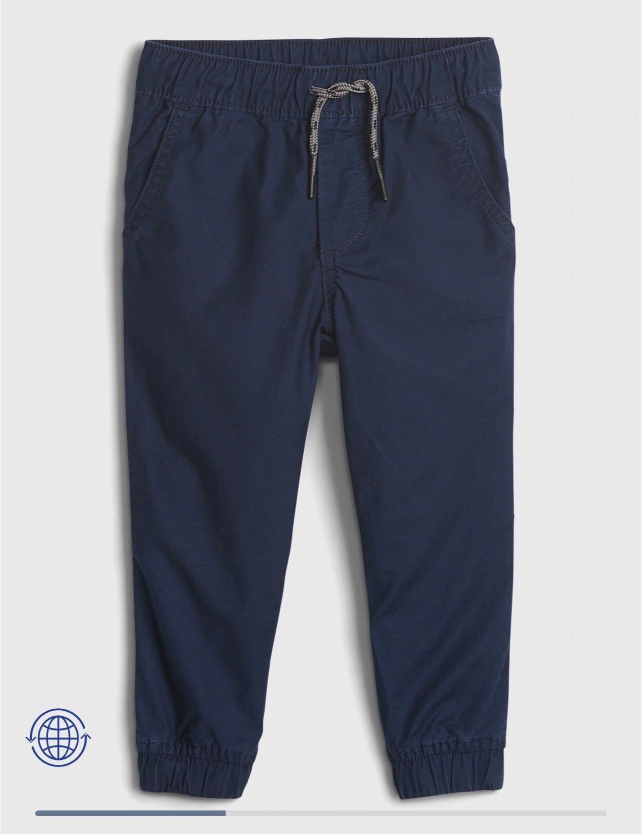  [16-17kg] Quần Jogger Dù Bé Trai GP2 - Navy 