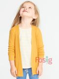  [13-14kg ; 20-25kg] Áo Cardigan Len Unisex - Vàng 