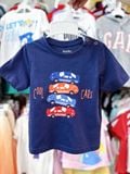  10-11kg  Áo Thun Tay Ngắn Bé Trai Lupilu - Navy Cool Cars 