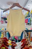  [0-3m] Bodysuit 2 Dây Bé Gái Cter50 - Sọc Vàng 2D 