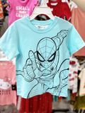  [11-35kg] Set 3 Áo Thun bé trai Cotton Siêu Nhân HM Mix Nhiều Màu- Set màu ngẫu nhiên S3A20 
