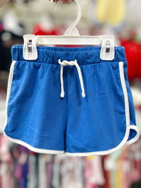  [10-18kg] Quần Short Bé Gái ON - Xanh Viền Trắng 