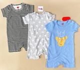  7-15kg Set 3 Romper bé trai siêu quậy- Set ngẫu nhiên S3R1G 