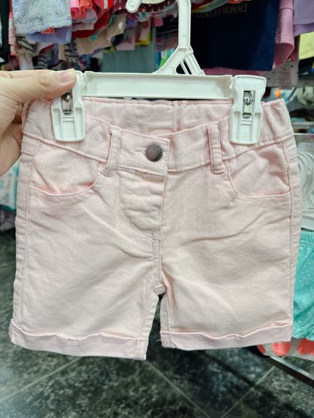  [13-16kg] Quần Short Nhung Bé Gái Nickedoleon - Hồng Kim Tuyến 