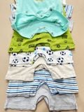  7-15kg Set 3 Romper bé trai siêu quậy- Set ngẫu nhiên S3R1G 