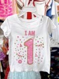  [6-17kg] Set 3 Áo Thun Tay Ngắn PL Gara Bé Gái - Combo màu ngẫu nhiên 