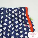  [3m-6m] Quần Short Cotton Bé Trai QSBT - Navy Sao Trắng 