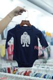  [6m-12m] Bodysuit Tay Dài Bé Trai GP - Navy Người Tuyết 