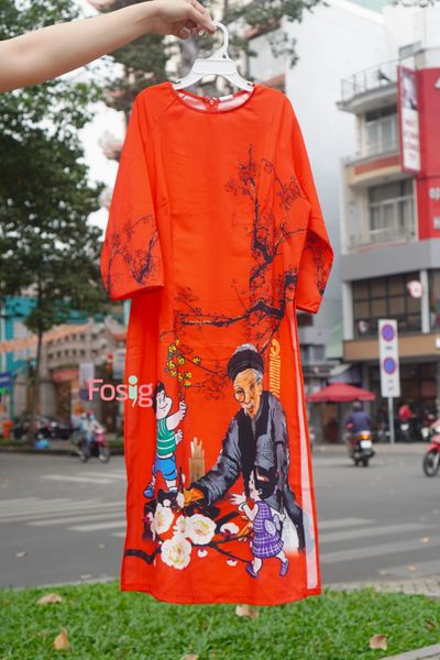  [S-3XL] Áo Dài Cách Tân - Ông Đồ 624 