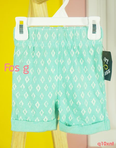  [7-9kg; 10-13kg] Quần Short Da Cá Cho bé Trai A.C - Xanh Ngọc Trắng 