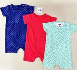  7-15kg Set 3 Romper bé gái mẫu nào cũng xinh yêu- Set ngẫu nhiên S3R1G 
