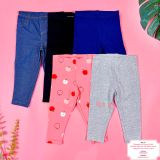  [3m-18m] Set 5 Quần Legging Bé Gái Cter240 - Combo màu ngẫu nhiên 