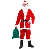  [XL] Bộ Quần Áo Ông Già Noel Người Lớn - Đỏ Noel 