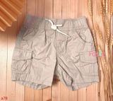  [3m-6m; 9-12m] Quần Short Gp bé trai  - Kem 