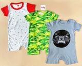  7-15kg Set 3 Romper bé trai siêu quậy- Set ngẫu nhiên S3R1G 