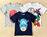  [11-35kg] Set 3 Áo Thun bé trai Cotton Siêu Nhân HM Mix Nhiều Màu- Set màu ngẫu nhiên S3A20 