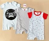  7-15kg Set 3 Romper bé trai siêu quậy- Set ngẫu nhiên S3R1G 
