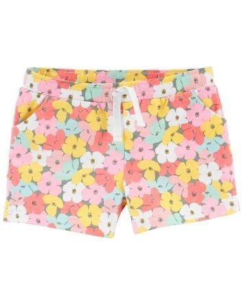 6-7kg; 16-17kg; 26-28kg [3m-6m; 2T-8T] Quần Short Da Cá Bé Gái Cter - Hoa Màu 