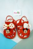  [10-13cm] Giày Sandal Cho Bé Gái - Đỏ Mickey 