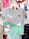  [6-17kg] Set 3 Áo Thun Tay Ngắn PL Gara Bé Gái - Combo màu ngẫu nhiên 