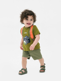  10-25kg Set 3 áo thun tay ngắn bé trai- S3A14 