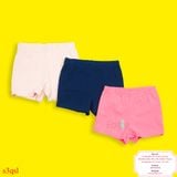  [6-14kg; 4-5T] Set 3 Quần Short Legging Bé Gái Cter160 - Combo màu ngẫu nhiên 