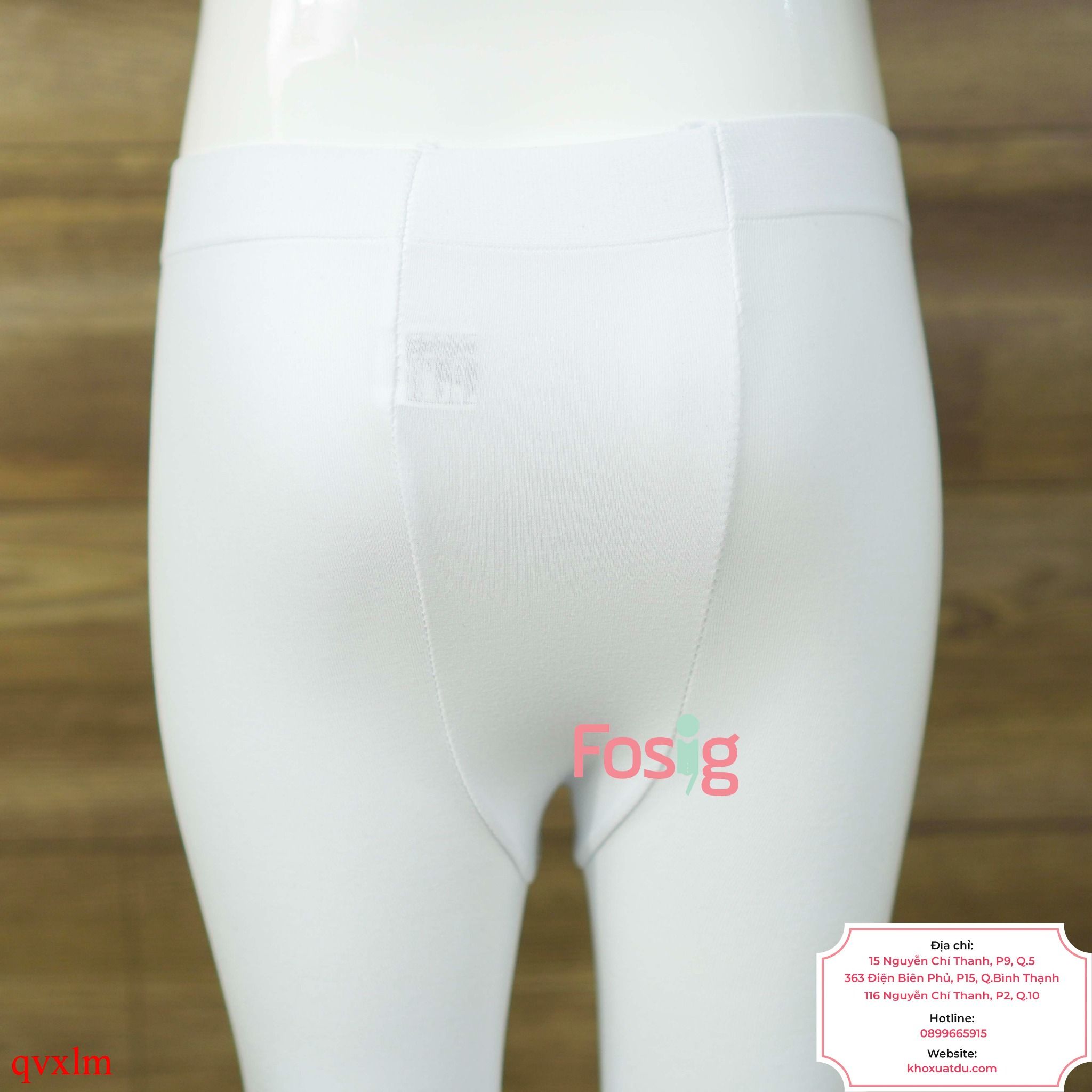  [10-16kg] Quần Vớ Xiao Liang Mei Bé Gái - Trắng Trơn 