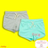  [8-33kg] Set 2 Quần Short Da Cá Bé Gái CJ - Combo màu ngẫu nhiên 