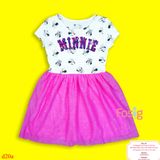  [17-18kg] Đầm Cánh Tiên Bé Gái JB190 - Trắng Minnie 