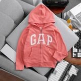  17-55kg  XS-XXL Áo khoác G bé gái- Hồng chữ viền hồng AK04 