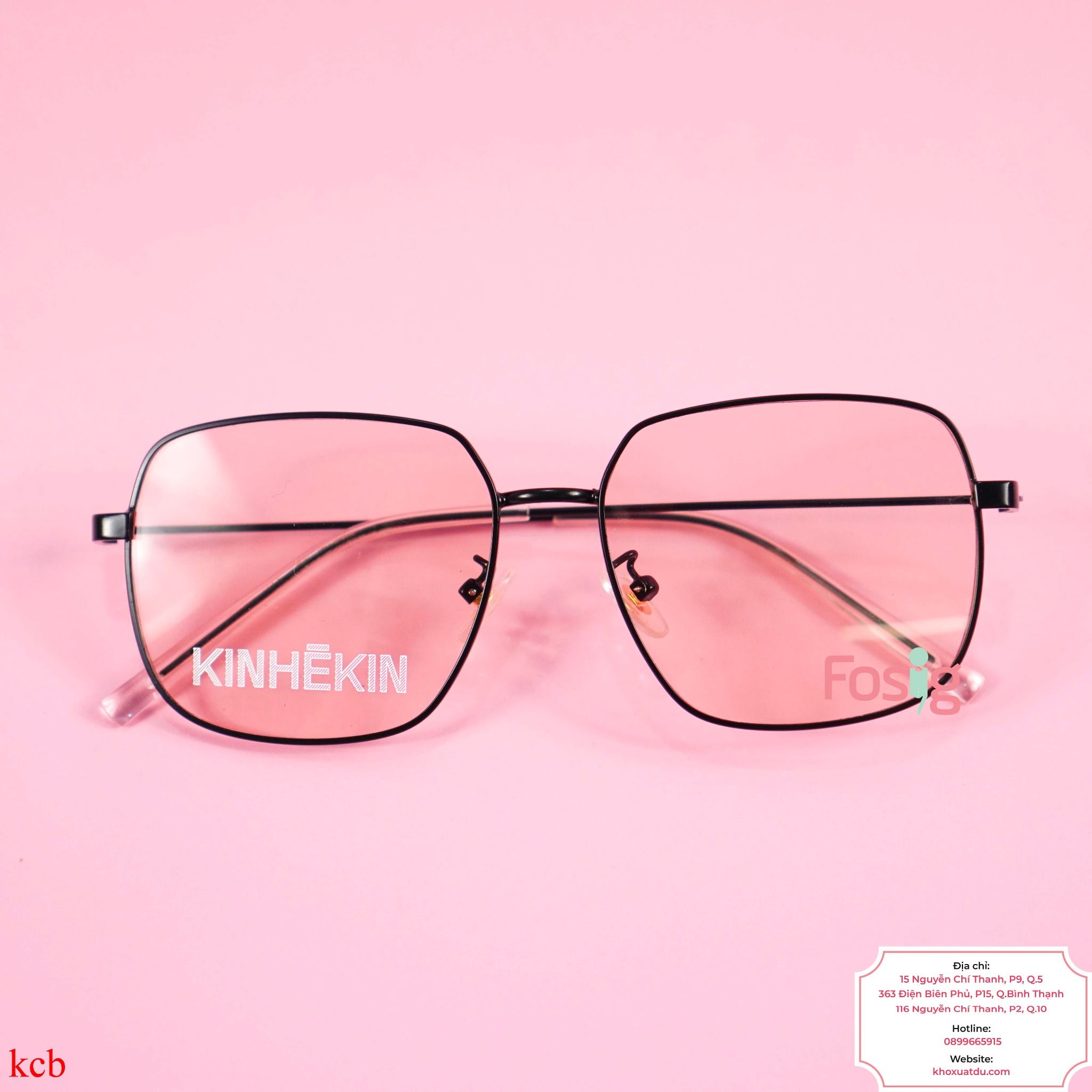  Mắt Kính Cho Bé Trai Unisex - Đen Nâu DN02 