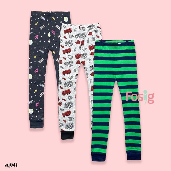  [3-18kg] Set 3 Quần Jogger Bé Trai All Brand - Combo ngẫu nhiên 