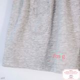  [3-6m ; 18m] Đầm Cotton Tay Dài Bé Gái Cter - Xám Hoa Bông 