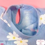  [4-8kg 17-19kg] Set 2 Đầm Thun Cotton Tay Ngắn Bé Gái - Combo màu ngẫu nhiên 