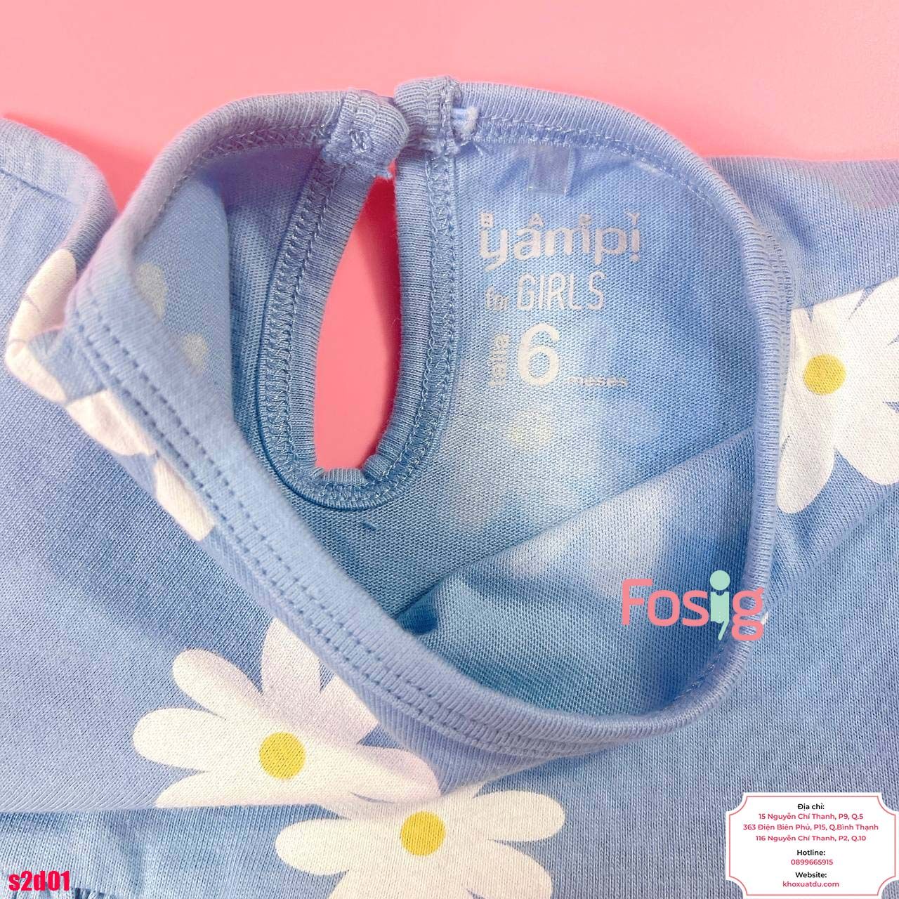  [4-8kg 17-19kg] Set 2 Đầm Thun Cotton Tay Ngắn Bé Gái - Combo màu ngẫu nhiên 