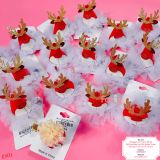  Kẹp Tóc Noel Tuần Lộc Bé Gái - Đỏ Tuần Lộc 