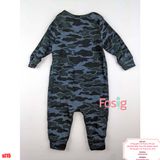  [0-6m] Sleepsuit Cúc Bấm Không Vớ Bé Trai GP - Rằn Ri Little 