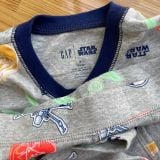  [17-18kg] Set Đồ Bộ Đùi Bé Trai Baby GP - Xám Star Wars 