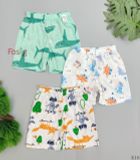  [13-14kg] Set 3 Quần Short Cotton Xuất Hàn Bé Trai ngẫu nhiên - Random 