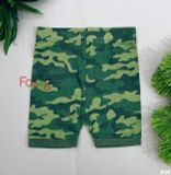  [9-10kg] Quần Short Cotton Bé Trai AHON - Xanh Lá Camo 