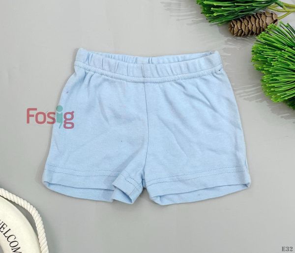  [1-24m] Quần Short Cotton Bé Trai QSBT - Xanh Trời 