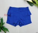  [12m-7T] Quần Short Bé Gái QSBG - Xanh Dương Đậm 