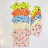  [5-14kg] Set Đồ Bộ Đùi Sơ Sinh Thun Lạnh Siêu Mịn Co Giãn - Xanh Vàng Mickey 