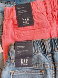  [13-14kg] Quần Short Jean Bé Gái GP - Xanh Hoa Cầu Vồng 