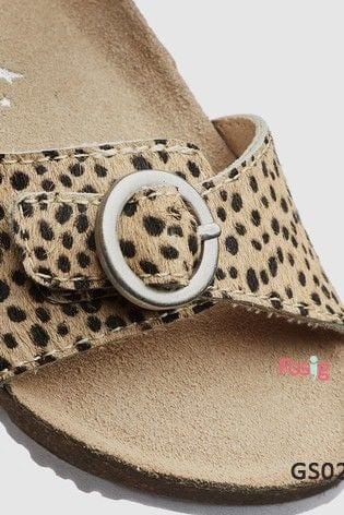  19-29 Giày Sandal Bé Gái Nxt - Vàng Da Beo 