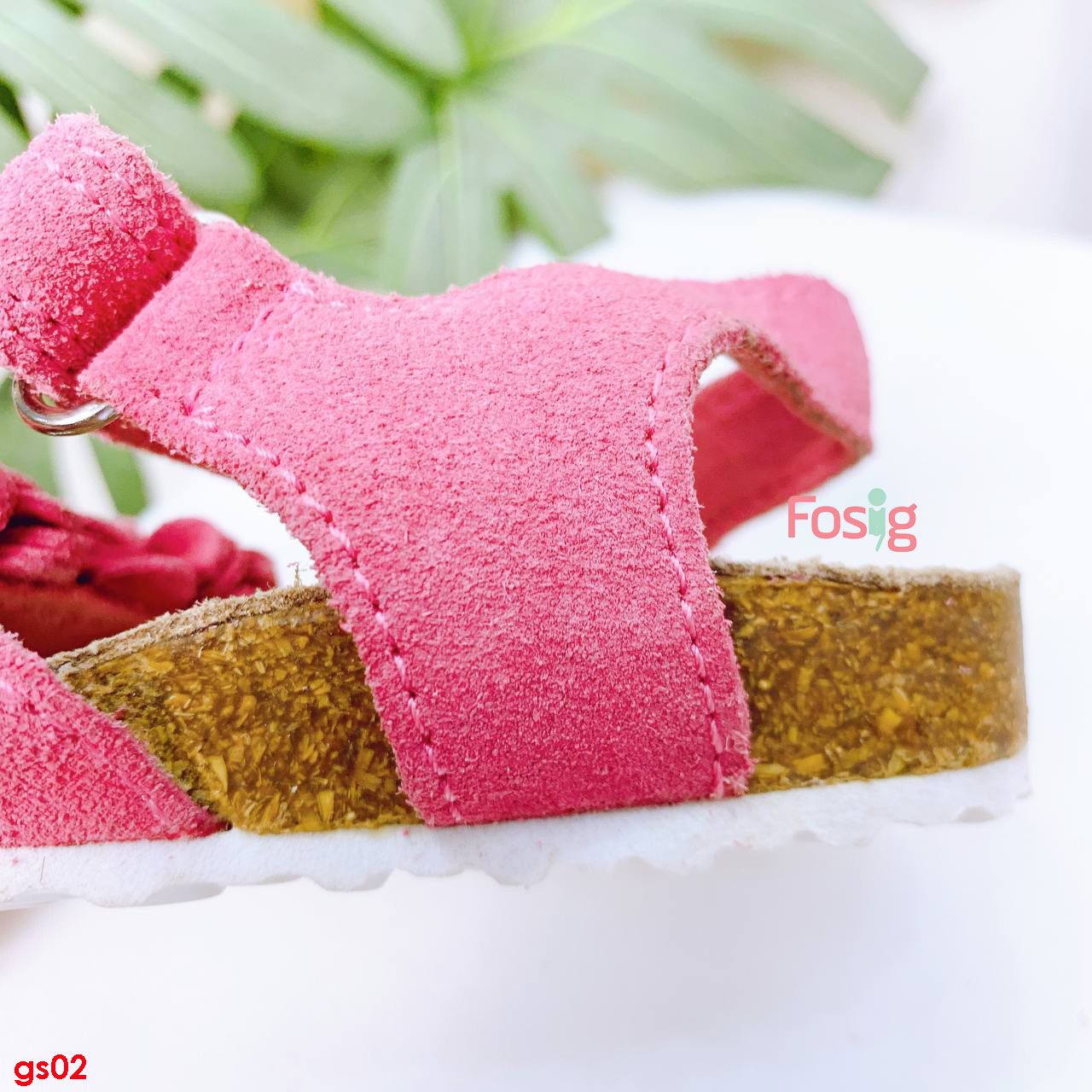  [10.5 cm ; 12,5-13,5cm ; 15,5-18,5cm] Giày Sandal Bé Gái NXT - Hồng Hoa Nxt 